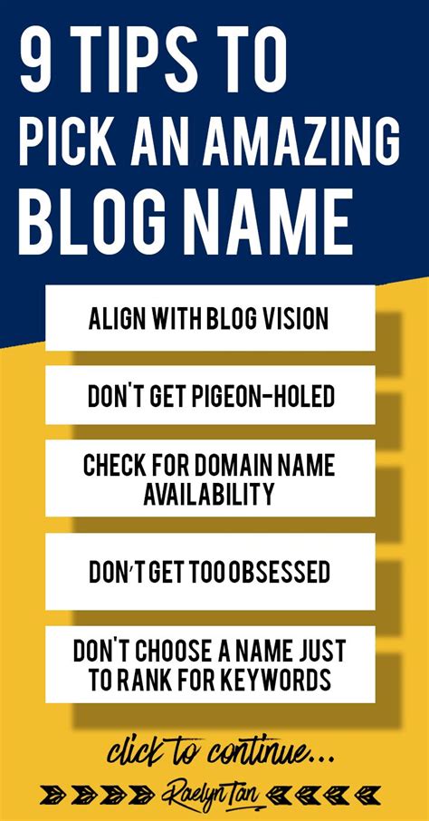 How To Pick An Amazing Blog Name With Real Examples Creative Blog