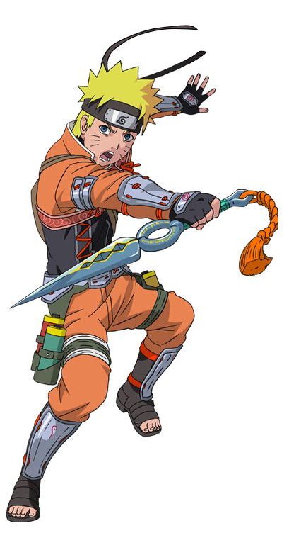 Naruto Uzumaki Render Dragon Blade Chronicles By