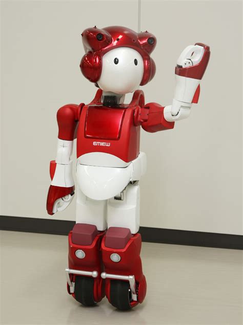 Two years later, she's ready to introduce her creation: Robot | EMIEW 2 | Robotics Today