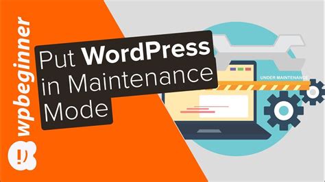 How To Put Your Wordpress Site In Maintenance Mode Infographie