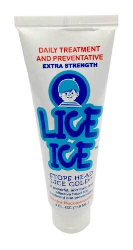 Lice Ice Natural Head Lice Treatment Hair Gel Also Scabies Liceice 4oz 896475002034 Ebay
