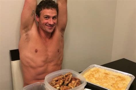 Olympic Swimmer Ryan Lochte Shows Off His 10000 Calorie Meal Bleacher Report