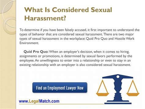 False Sexual Harassment Claim Lawyers By Legalmatch Issuu
