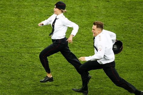 Why Feminist Rock Band Pussy Riot Invaded The Pitch During Fifa World