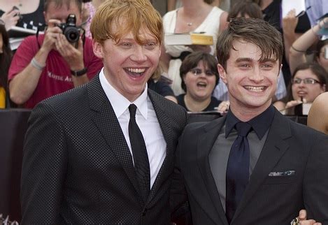 Harry Potter Stars Daniel Radcliffe And Rupert Grint Cast Spell Over West End