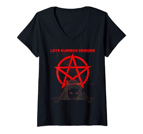 Let S Summon Demons Pentagram T Shirt Minaze