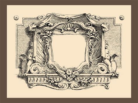 Vintage Frame Graphics Vector Art And Graphics