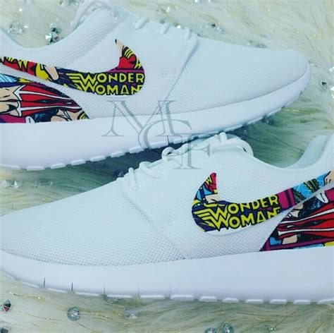 Nike Shoes Wonder Woman Custom Roshe Poshmark