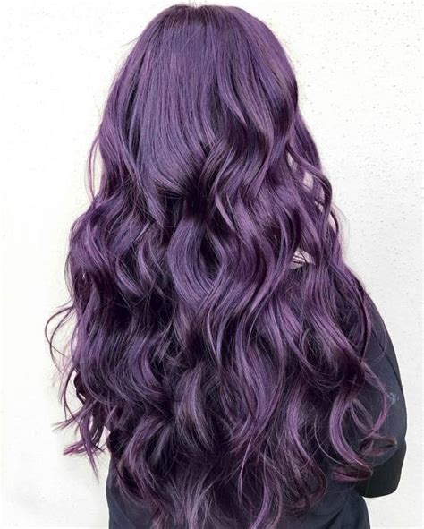 35 Bold And Provocative Dark Purple Hair Color Ideas