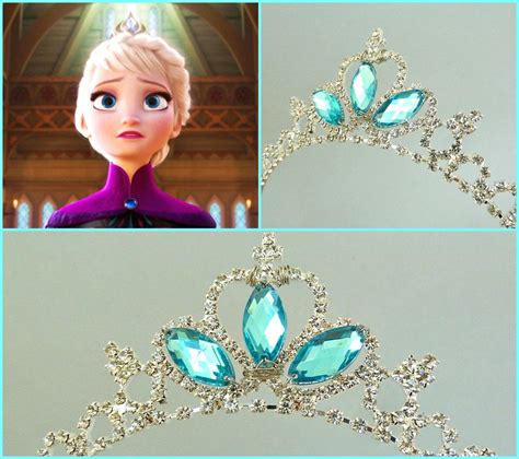 Elsa Crown Elsa Costumeelsa Tiarafrozen Tiara Kids Etsy Elsa