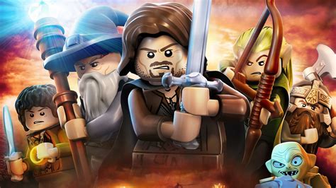 Lego The Lord Of The Rings Hd Wallpaper Background Image