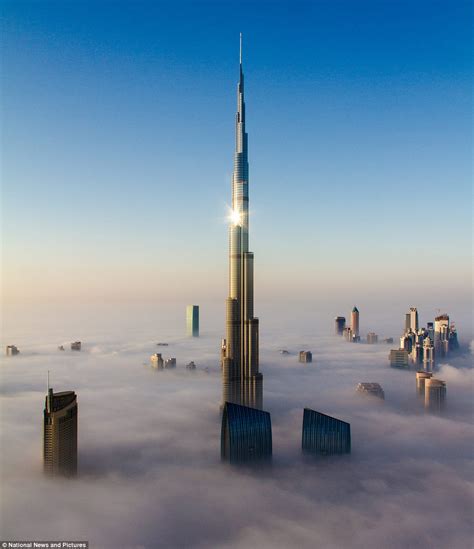 Rising About The Clouds The Worlds Tallest Building