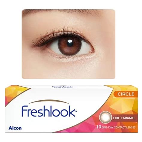 Alcon FreshLook 1DAY CIRCLE Soft Colour Contact Lenses
