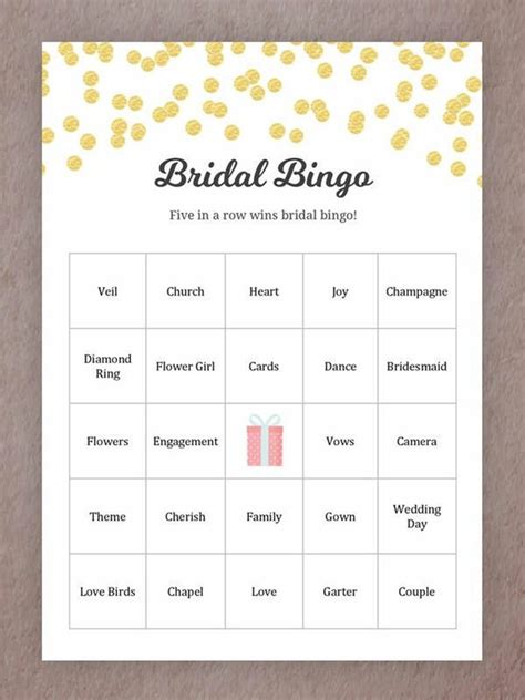 15 Printable Wedding Games Everyone Will Love