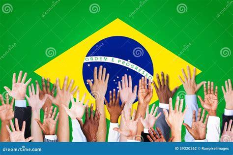 Group Of Multi Ethnic Arms In Brazil Stock Photo Image 39320262