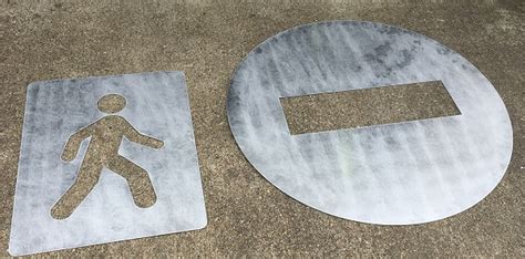 Custom Made Stencils Designed And Made To Any Size Safire Waterjet