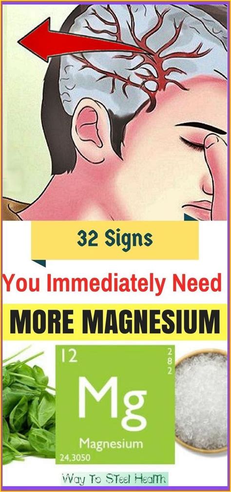 32 signs you immediately need more magnesium and how to get it
