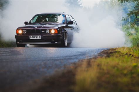 Bmw M5 E34 Burnout Antti Korhola Flickr