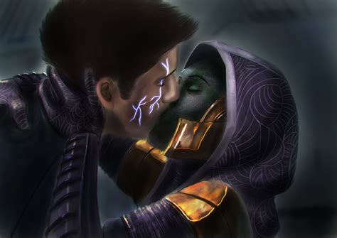 Shepard And Tali Tali Mass Effect Mass Effect Romance Mass Effect