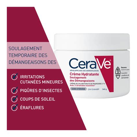 Crème Hydratante Soulagement Des Démangeaisons Cerave