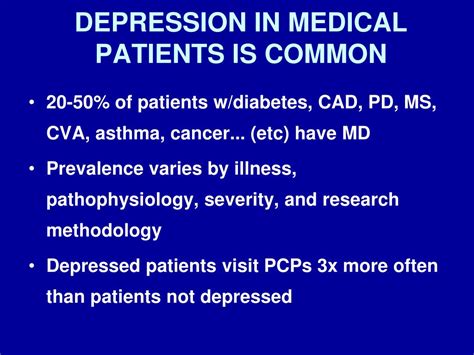 Ppt Depression In Medical Settings Strategies For Integration