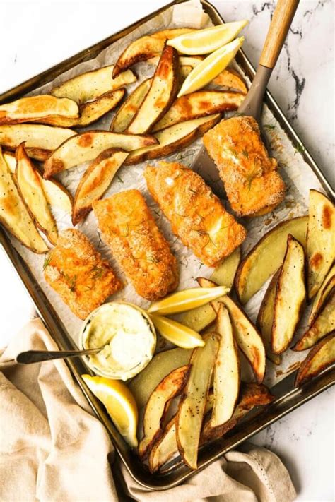 Baked Crispy Gluten Free Fish And Chips Real Simple Good