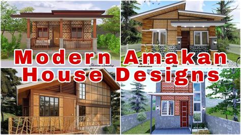 Modern Amakan House Design Philippines Youtube