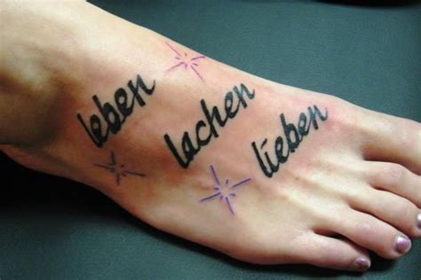 Discover and share german tattoo quotes. german tattoo - leben lachen lieben. I'd add machen at the end. :) | Tattoo Ideas | Pinterest ...