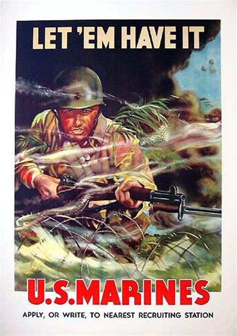 Us Marine Corps Recruiting Posters American History Us Marines