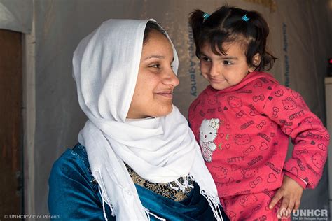 refugee mother determined to brighten her daughter s future usa for unhcr