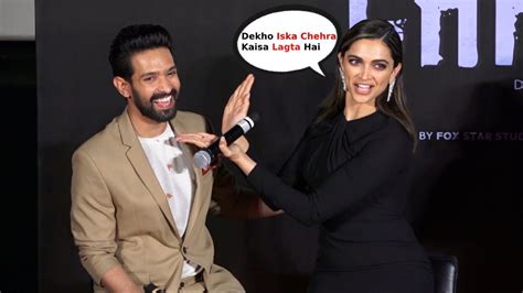 Deepika Padukone Vikrant Massey Funny Moments From Chhapaak Official