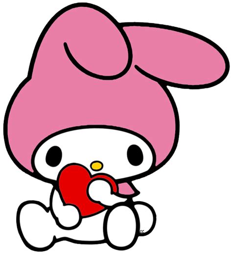 http://www.cartoon-clipart.co/images/my-melody-heart.png | My Melody