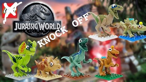 6 Lego Jurassic World Knock Offs {2015} Youtube