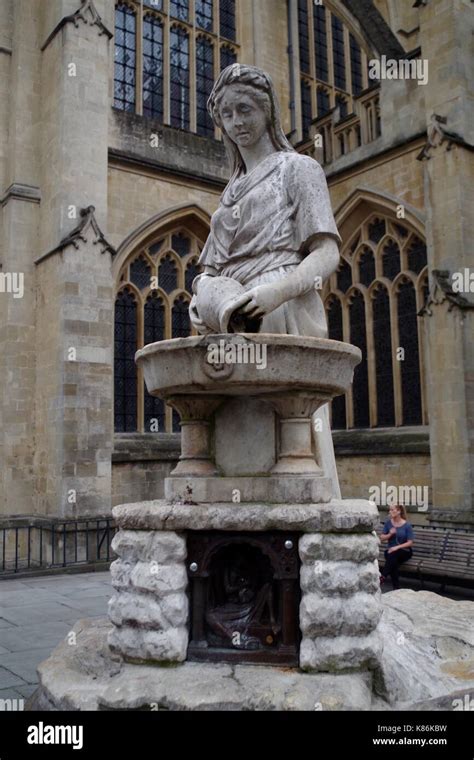 Rebecca Fountain Temperance Marble Water Fountain Of Bath Abbey