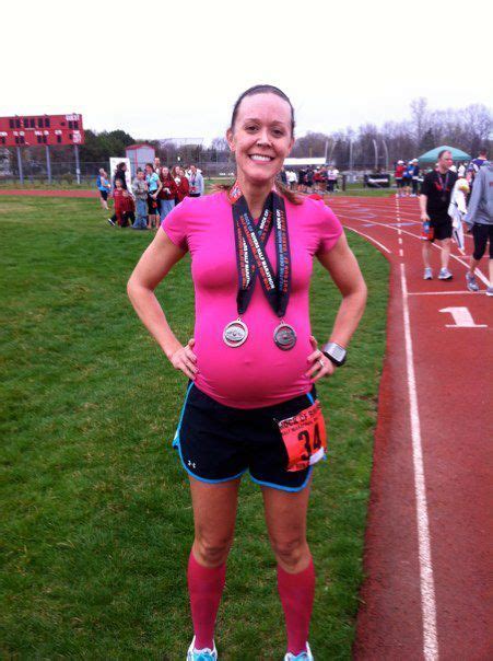 half marathon on 3 25 12 29 weeks pregnant ran it in 2 hours and 11 minutes definitely my