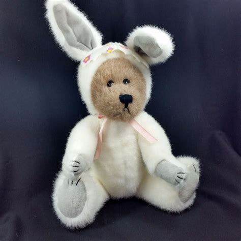 1996 Boyds Easter Bunny Teddy Bear Plush His Limbs Are Jointed This