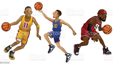 The most comprehensive image search on the web. Ilustración de Dibujos Animados De Jugadores De Baloncesto ...