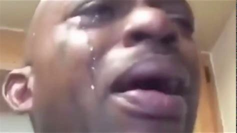 Black Man Crying Meme Youtube