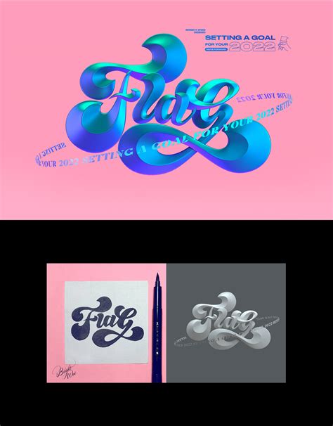 Lettering And 3d Typeface Collection Vol 2 On Behance