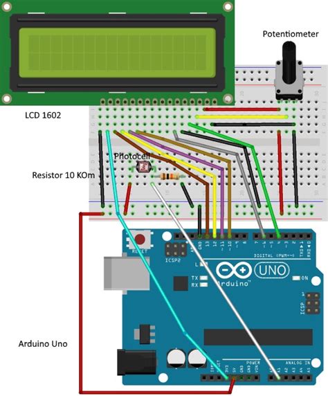 Basics Project D Photoresistor Photocell And Lcd At Acoptex Com Acoptex Com