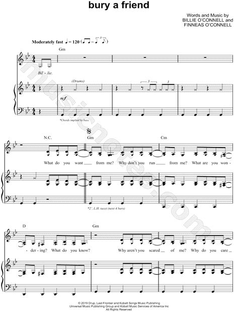 Funeral For A Friend Sheet Music Rafa