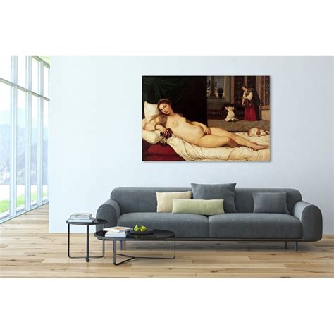 Wenus z Urbino Tycjana - Reprodukcja obrazu na płótnie