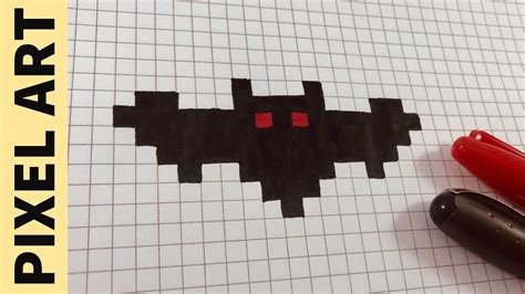 Voir plus d'idées sur le thème dessin pixel, pixel art, dessin pixel facile. Come disegnare Pipistrello Pixel Art - Halloween | How to draw bat pixelart - YouTube