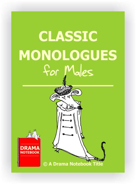 Classic Monologues For Male Actors