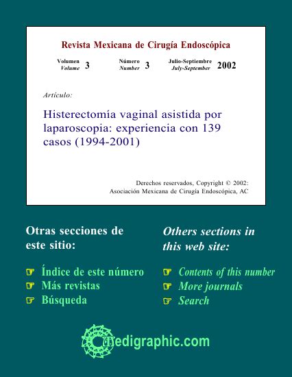 Histerectom A Vaginal Asistida Por Laparoscopia