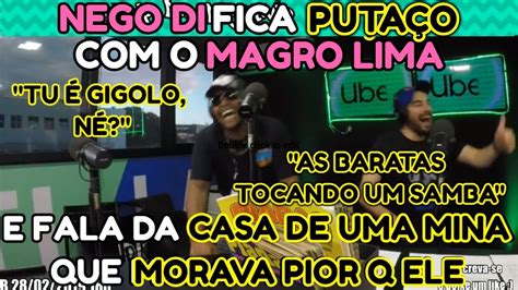 O cantor gusttavo lima, que preocupa amigos com a badalada vida de solteiro que vem levando só eu que tô achando o gusttavo lima um pouco mais magro esses dias?, indagou uma internauta. NEGO DI FICA PUTAÇO COM O MAGRO LIMA E FALA DA CASA DE UMA ...