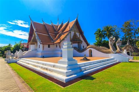 Premium Photo Wat Phumin Is A Unique Thai Traditional Temple With
