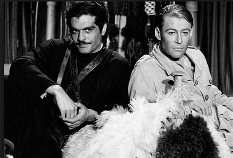 David android blade runner, david android prometheus, don't all children really want their parents dead?, prometheus lawrence of arabia, the trick william potter is not minding that it hurts, there is nothing in the desert and no man needs nothing. ralphsmotorbike: Peter O'Toole and Omar Sharif... | The ...
