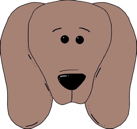 Dog Face Clip Art Free Vector In Open Office Drawing Svg