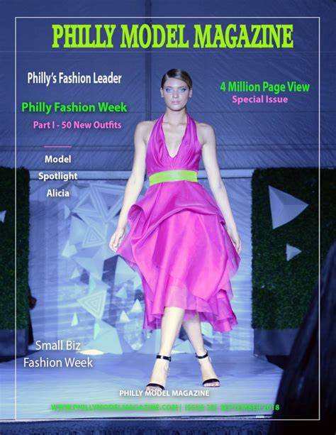 September 18 Cover Philly Model Magazine